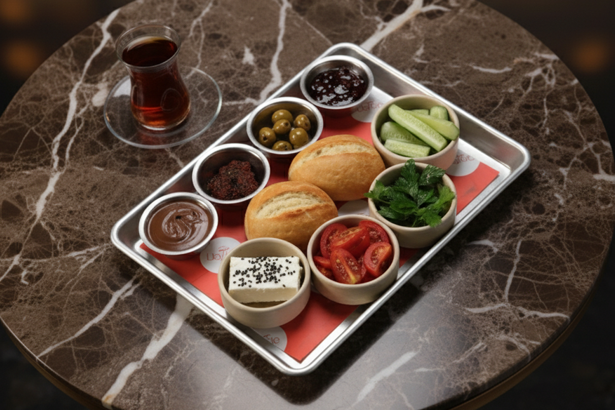 Ekspres Tepsi Kahvaltı - Express Platter Breakfast