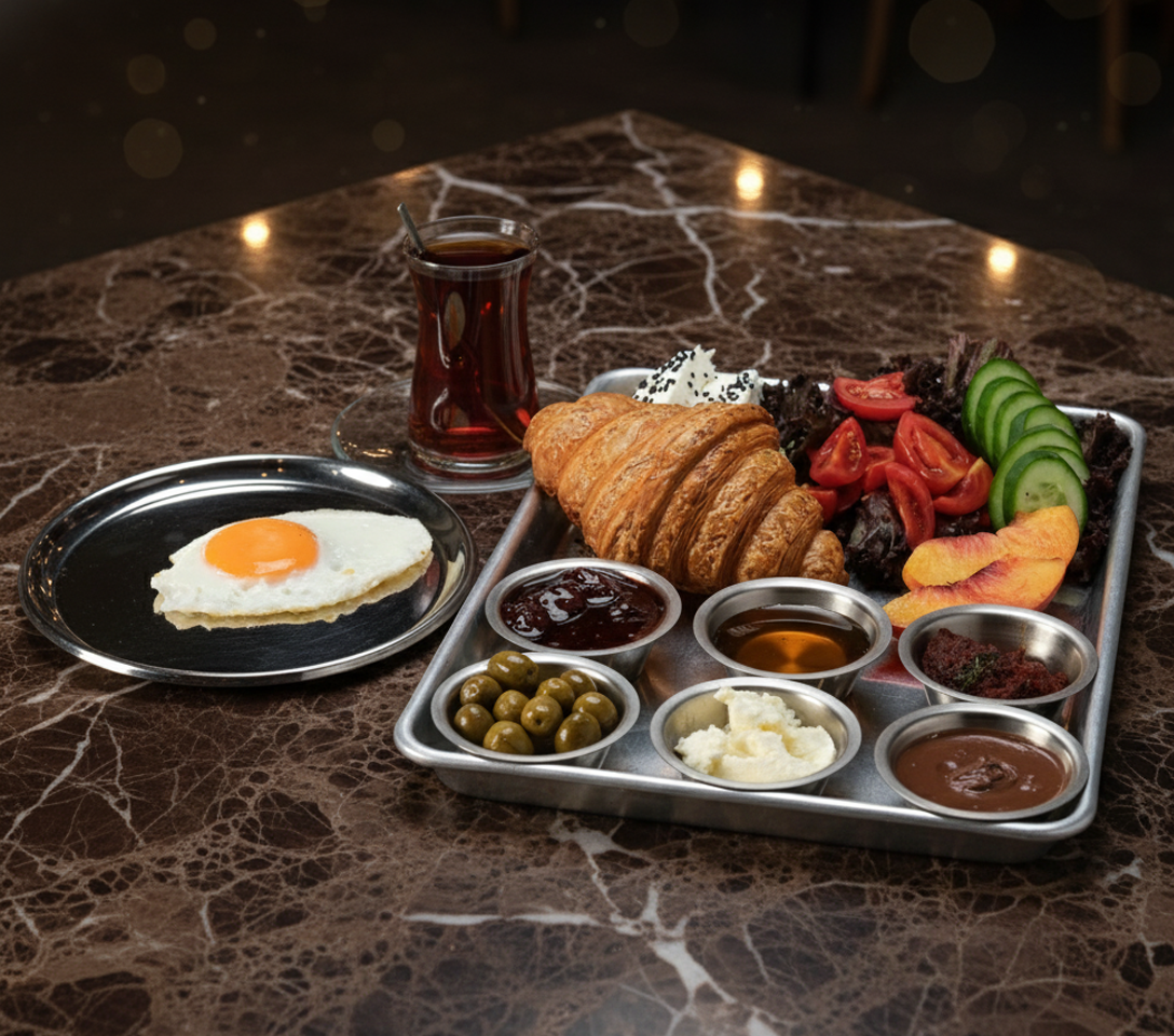 Zengin Tepsi Kahvaltı - Rich Platter Breakfast