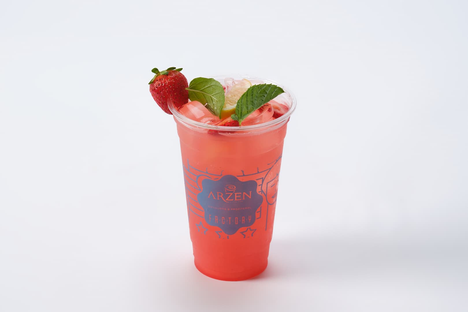 Ev Yapımı Çilekli Limonata