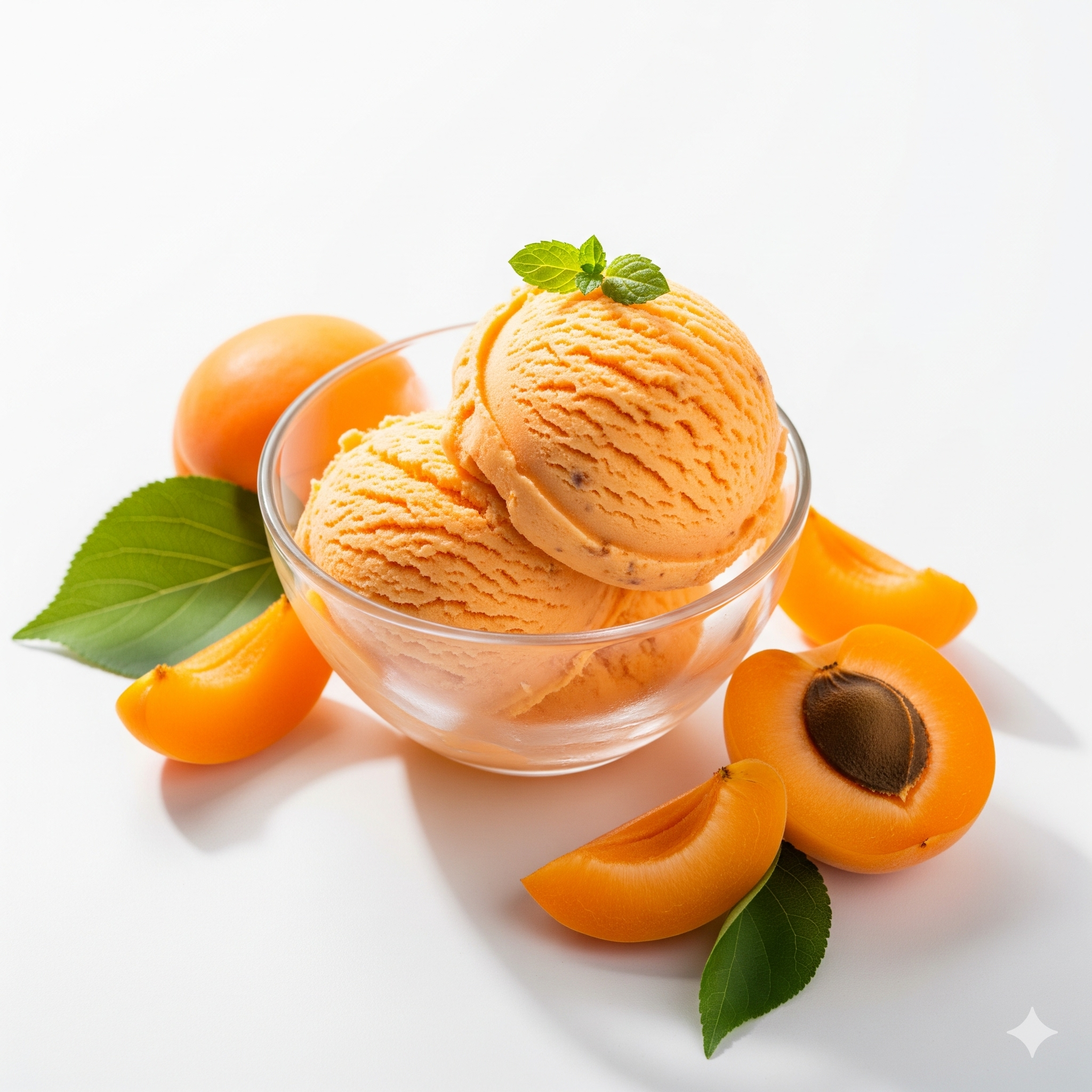 Kayısılı Dondurma